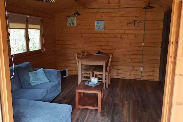 Blokhut 2 personen | Chirstelijke camping De Beukenhof Tiendeveen